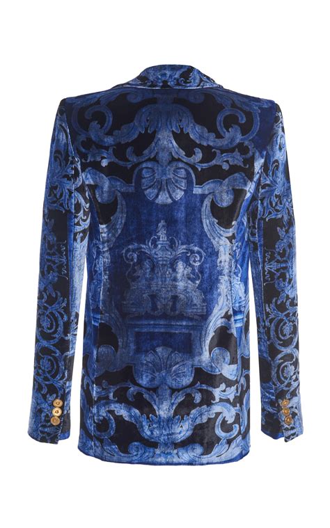 versace blue label jacket